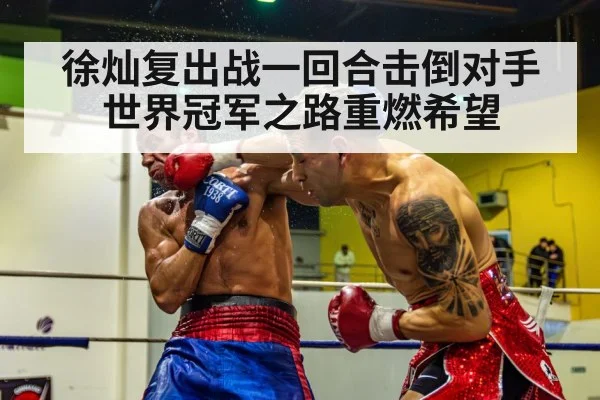 徐灿复出战一回合击倒对手 世界冠军之路重燃希望